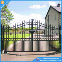 Подъездные ворота используются раздвижные алюминиевые конструкции / дом алюминиевые конструкции ворот с заводской ценой